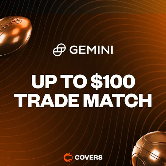 The Gemini promo code for $100 bonus