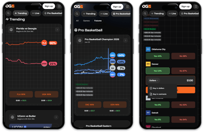 OG mobile browser screenshots