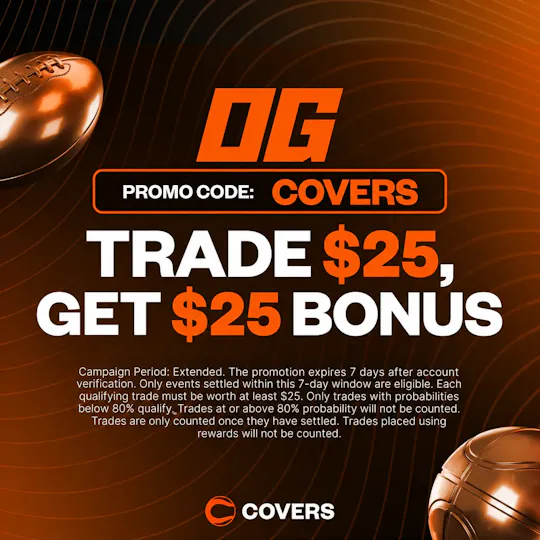 OG.com $25 sign up bonus with code COVERS