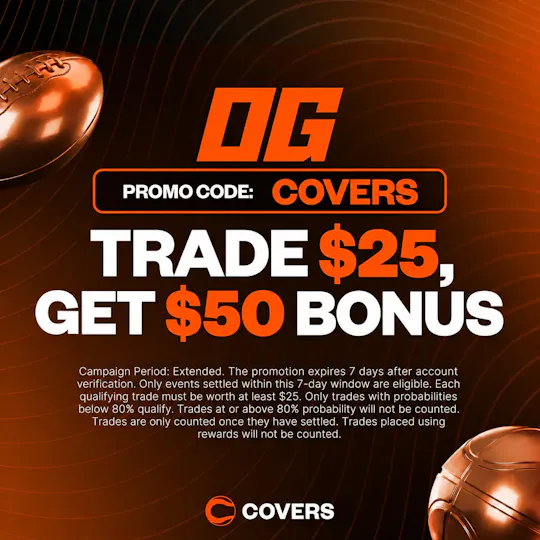 OG.com $50 sign up bonus with code COVERS