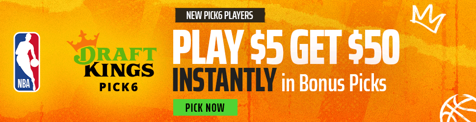 DraftKings Pick6 sign up bonus