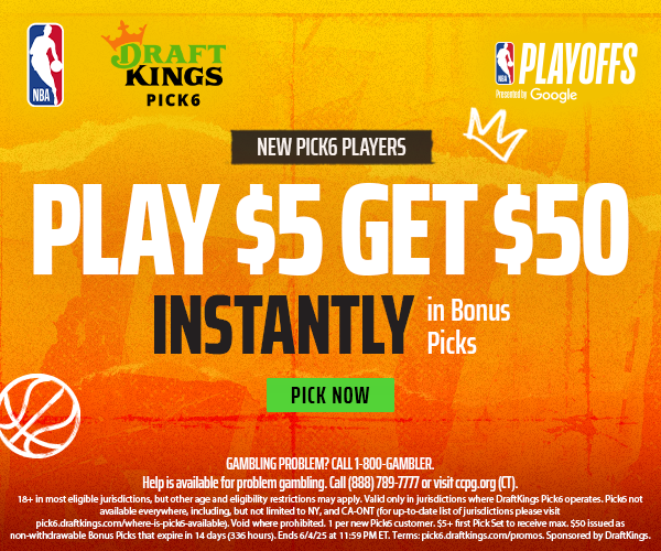 DraftKings Pick6 sign up bonus