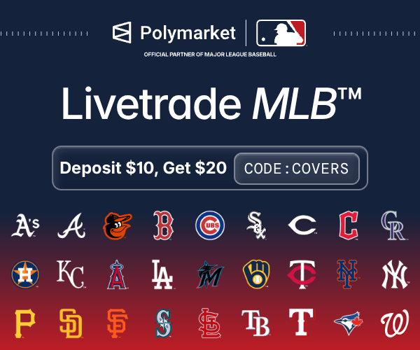 Polymarket official partner of the MLB image