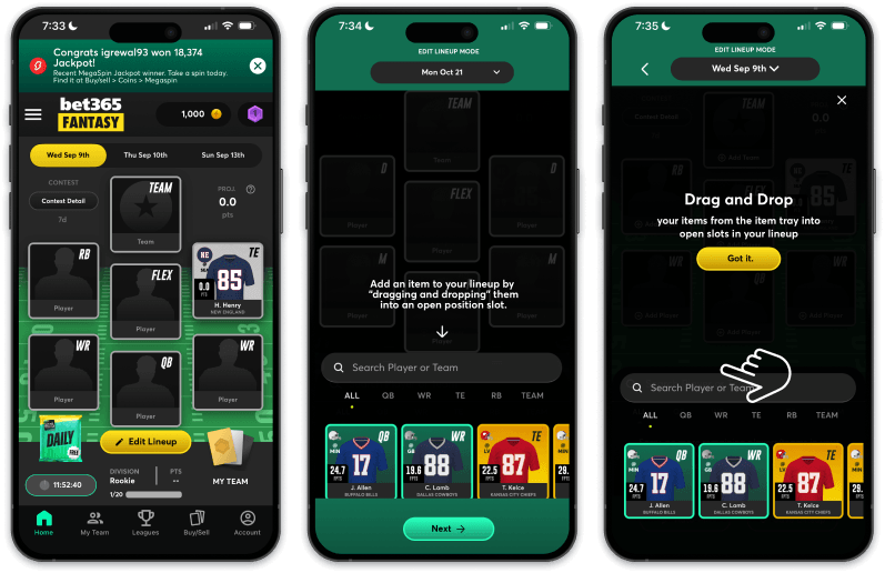 bet365 Fantasy