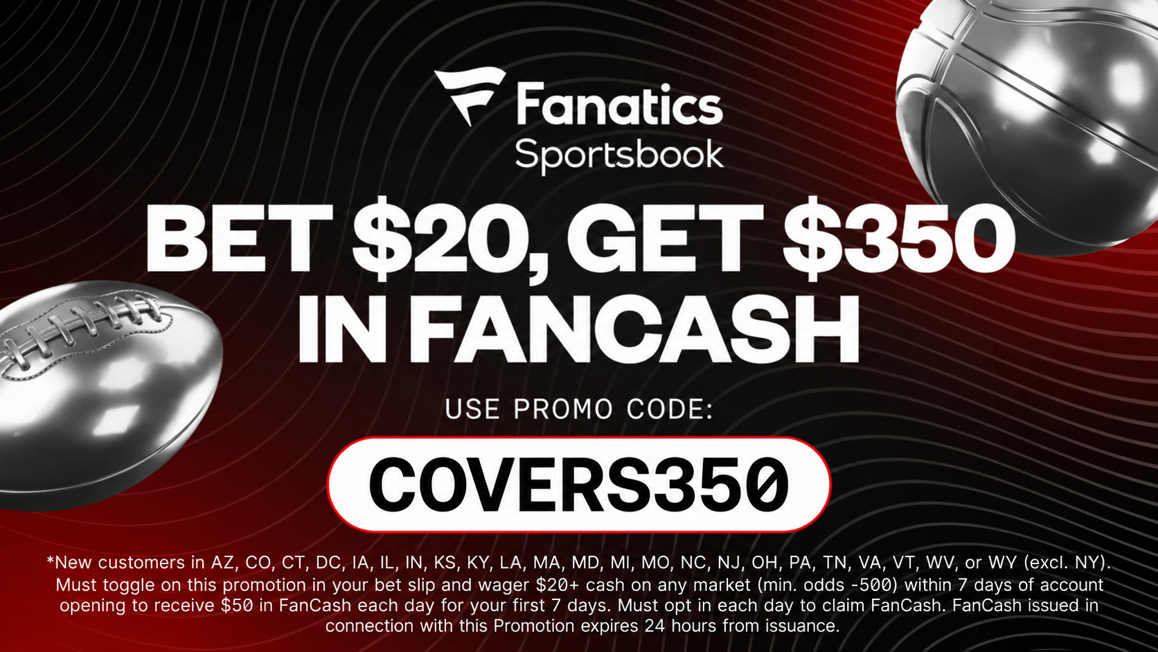 Fanatics sign-up offer