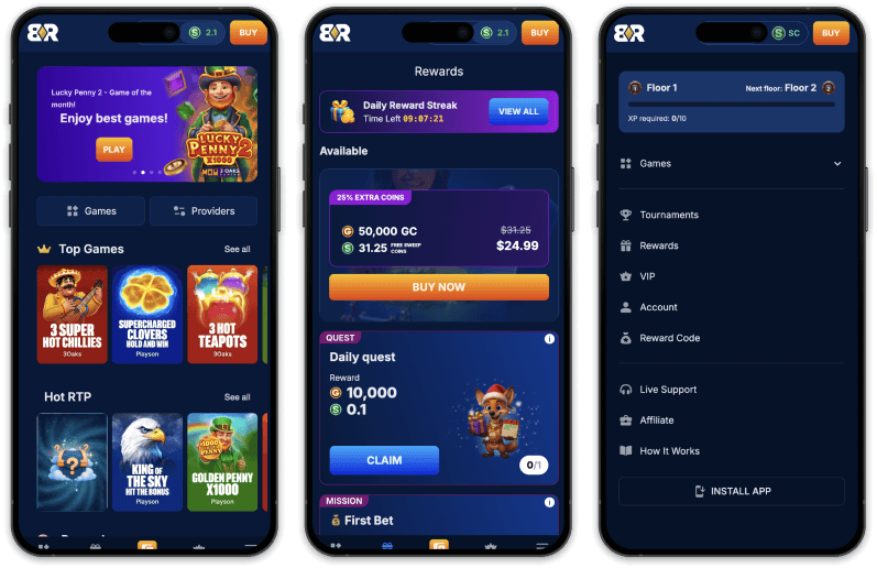 Bankrolla Casino screenshots