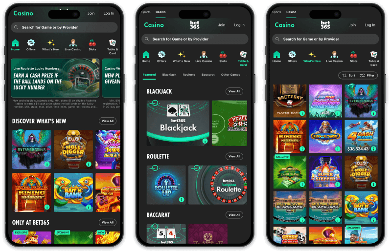 LoneStar Casino screenshots