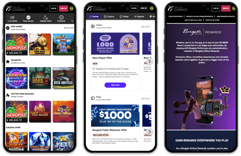 BetMGM Casino screenshots