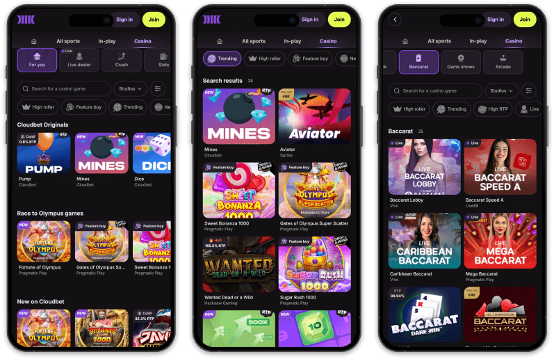 Mafia Casino screenshots