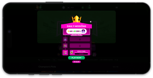 Crown Coins daily missions