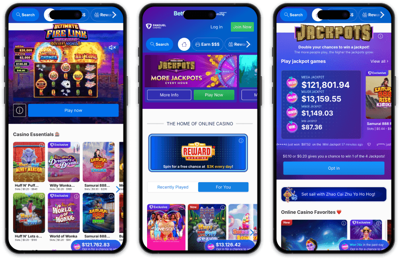 FanDuel Casino Ontario screenshots
