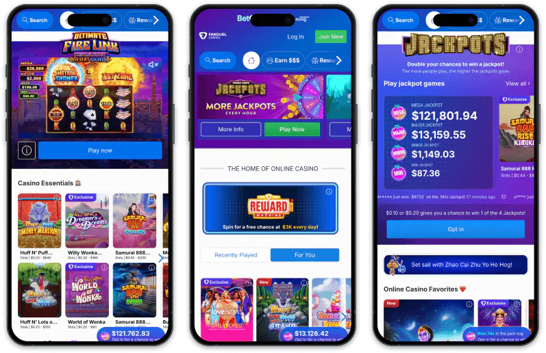 FanDuel Casino Ontario screenshots