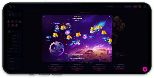 Funrize Casino Astro Fortune Map