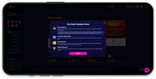 Funrize Casino playback