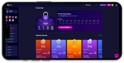 Funrize Casino VIP