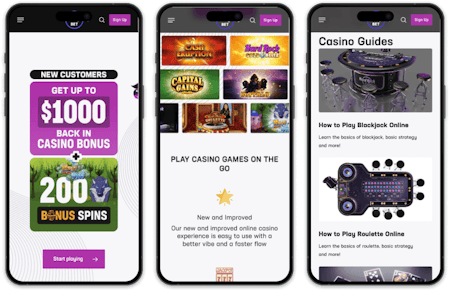 Hard Rock Bet Casino screenshots