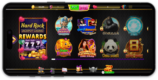 Hard Rock Social Casino screenshots