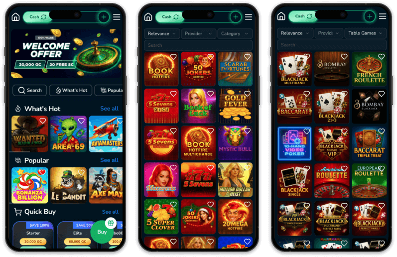 Jumbo88 Casino screenshots