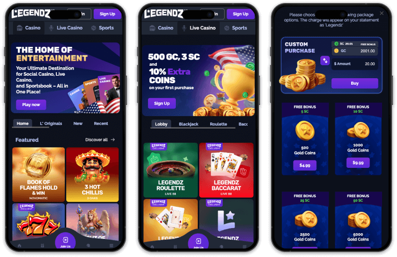 Hello Millions Casino screenshots