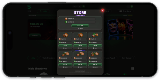 LoneStar Casino coin bundles