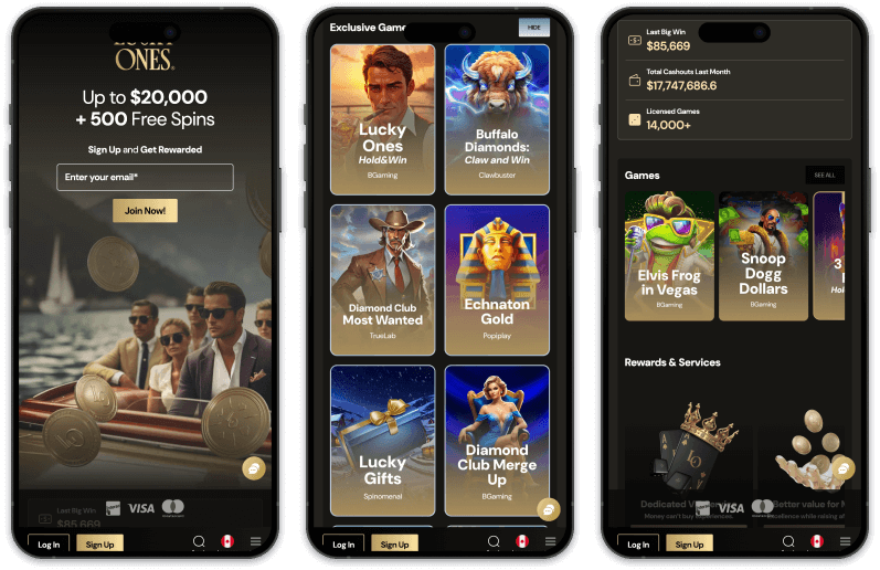 LoneStar Casino screenshots