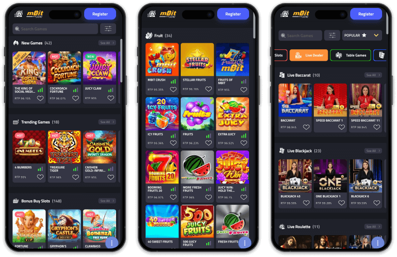 Mafia Casino screenshots