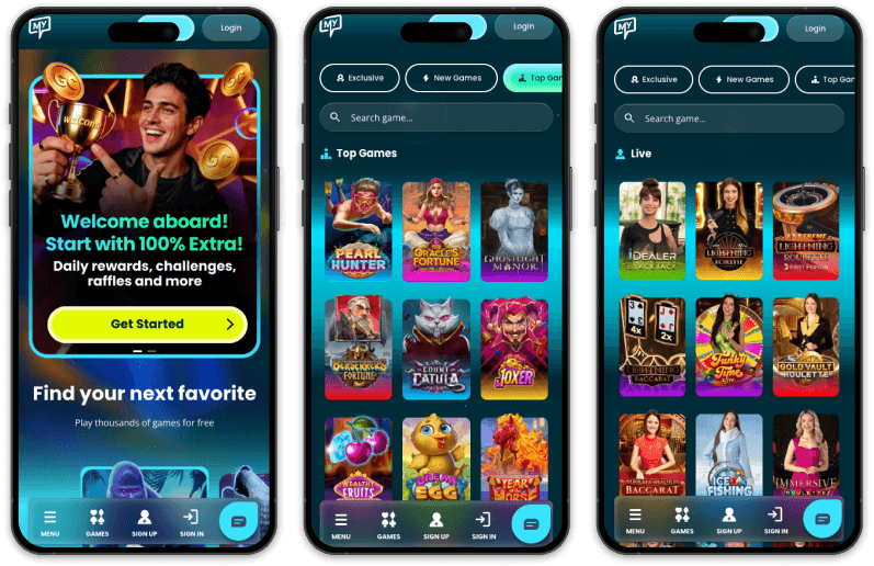 Mybets.us Casino screenshots