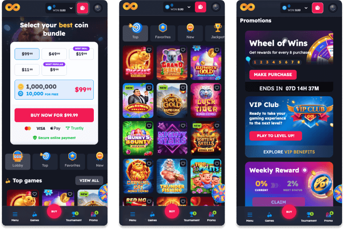 NoLimitCoins screenshots