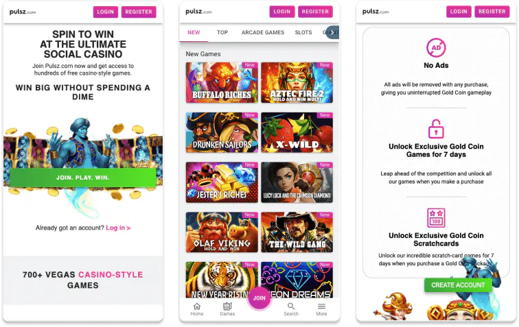 Hello Millions Casino screenshots