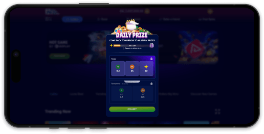 RealPrize Casino daily prize