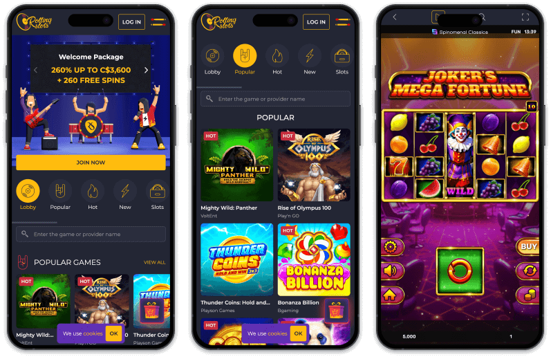 LoneStar Casino screenshots