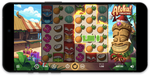 Aloha! Cluster Pays screenshot