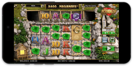 Bonanza Megaways screenshot