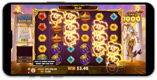 Gates of Olympus screenshot