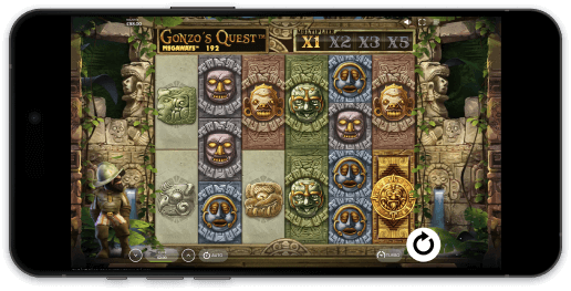 Gonzo's Quest Megaways screenshot