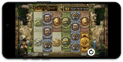 Gonzo's Quest Megaways screenshot