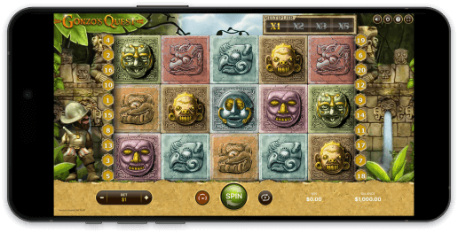 Gonzo's Quest screenshot