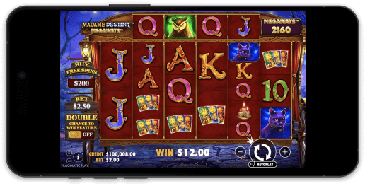 Madame Destiny Megaways screenshot