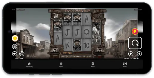 Tombstone RIP slot screenshot