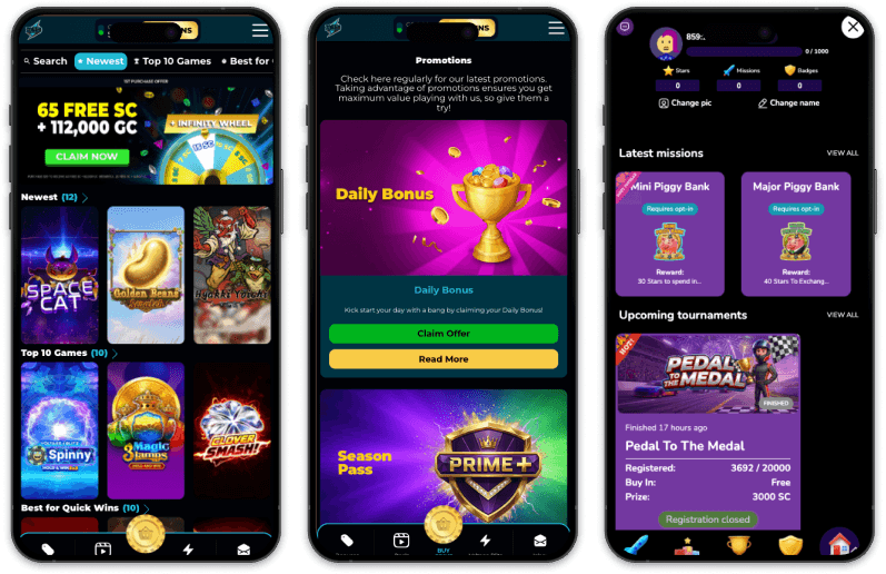 Zonko Casino screenshots