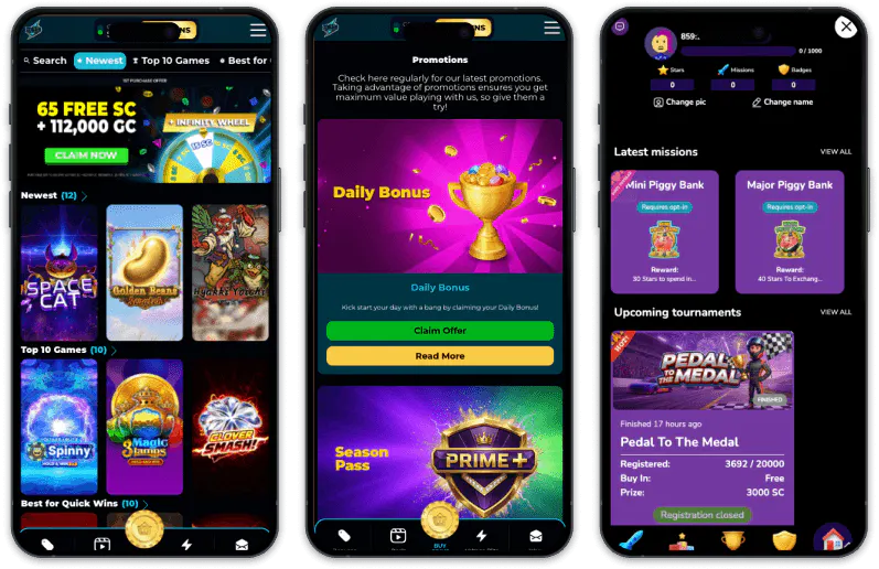 Zonko Casino screenshots