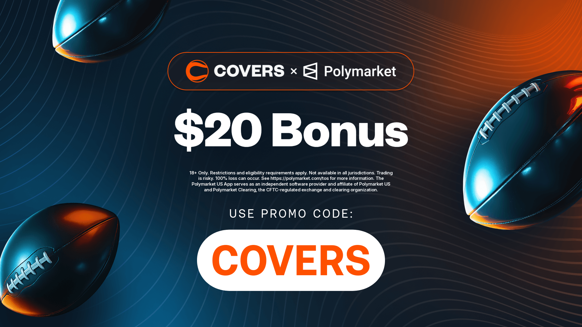 Get a $20 Bonus With Our Polymarket Promo Code.