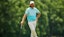 Tommy Fleetwood on the ninth green during the first round of the PGA Championship.