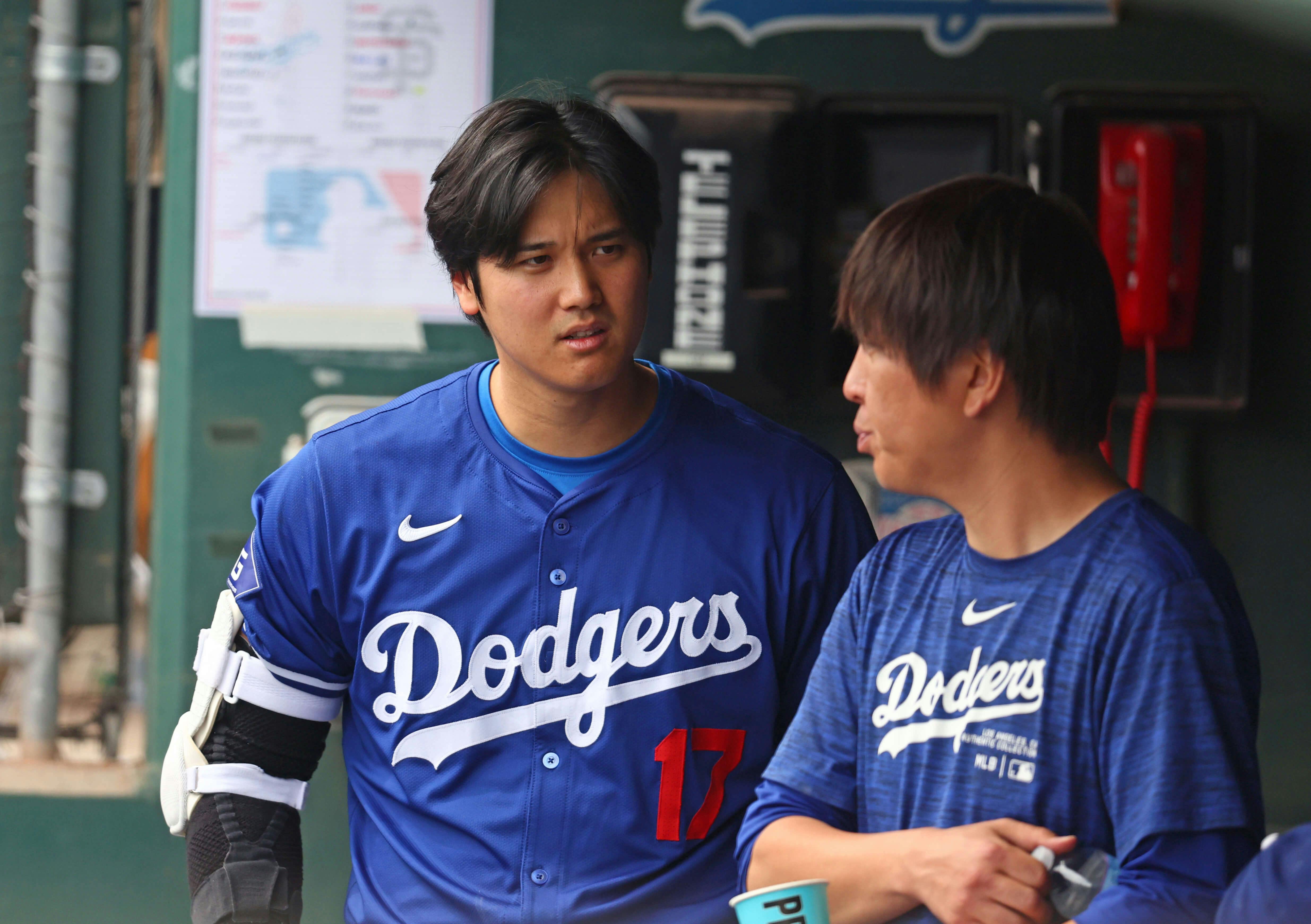 Shohei Ohtani and Ippei Mizuhara