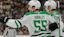 Dallas Stars defenseman Thomas Harley (55) celebrates his goal with right wing Mikko Rantanen (96) in the first period against the Colorado Avalanche at Ball Arena.