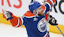 Edmonton Oilers center Leon Draisaitl (29) reacts after scoring the game winning goal in overtime against the Florida Panthers in game one of the 2025 Stanley Cup Final at Rogers Place.