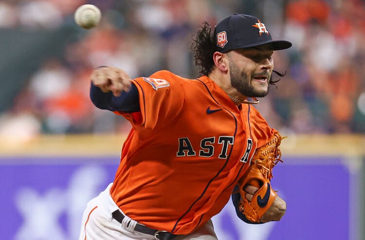 Lance McCullers Jr. Houston Astros MLB prop picks