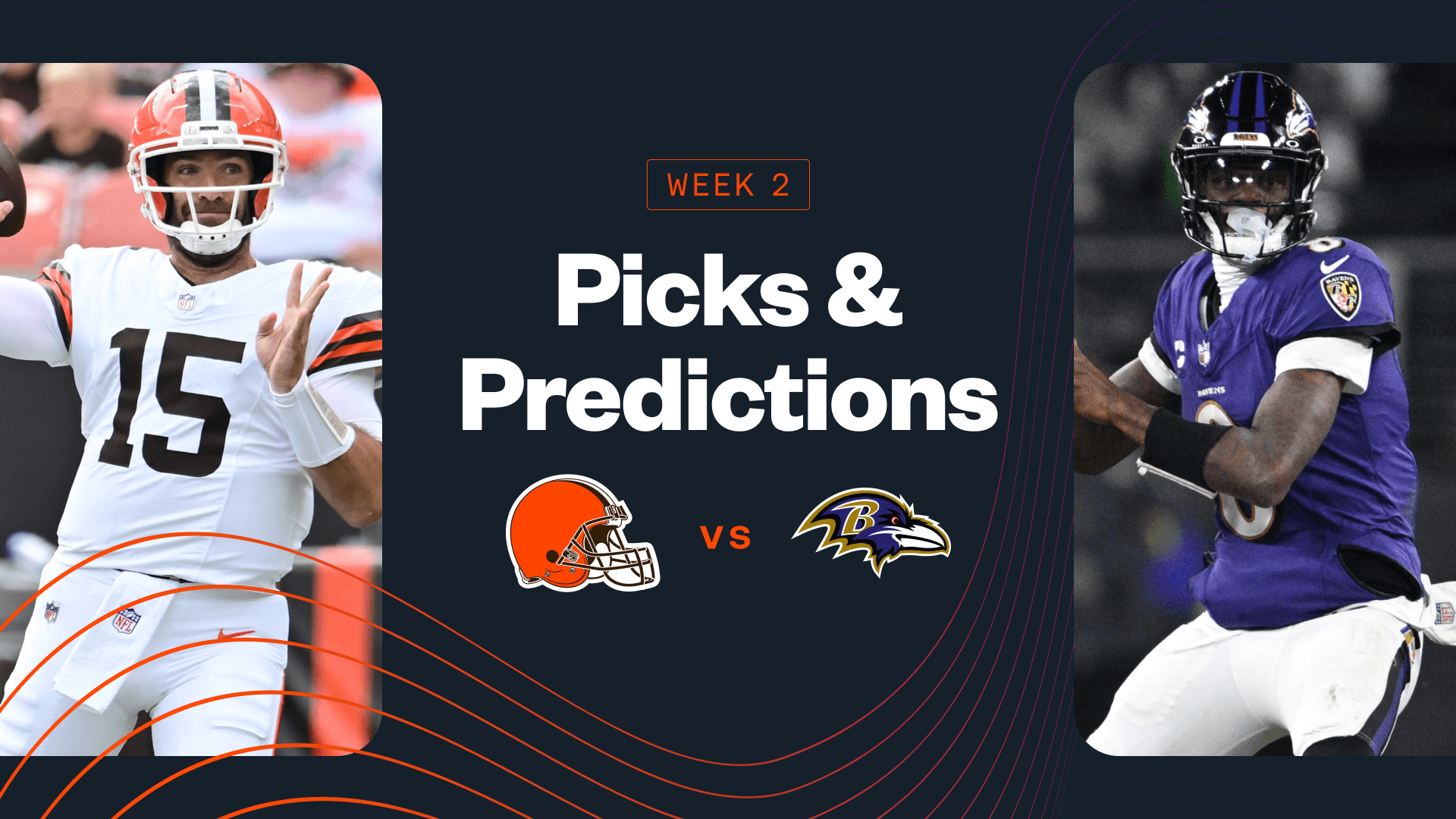 How To Bet - Browns vs Ravens Predictions, Picks & Odds for NFL Week 2 Today