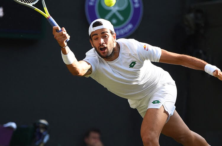 Matteo Berrettini Wimbledon men's semifinal