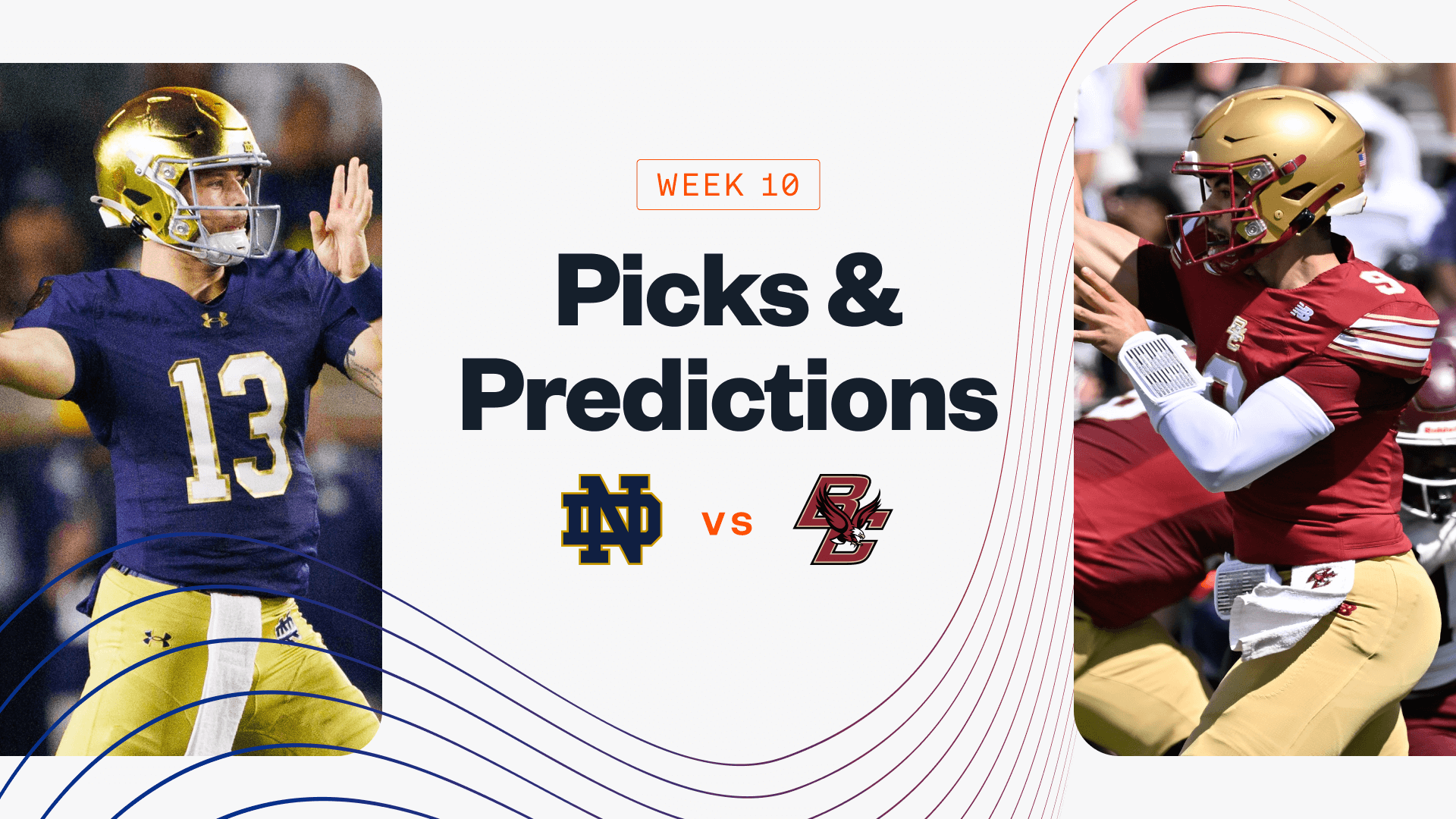Notre Dame vs Boston College Prediction, Picks & Odds for Today — College Football Week 10